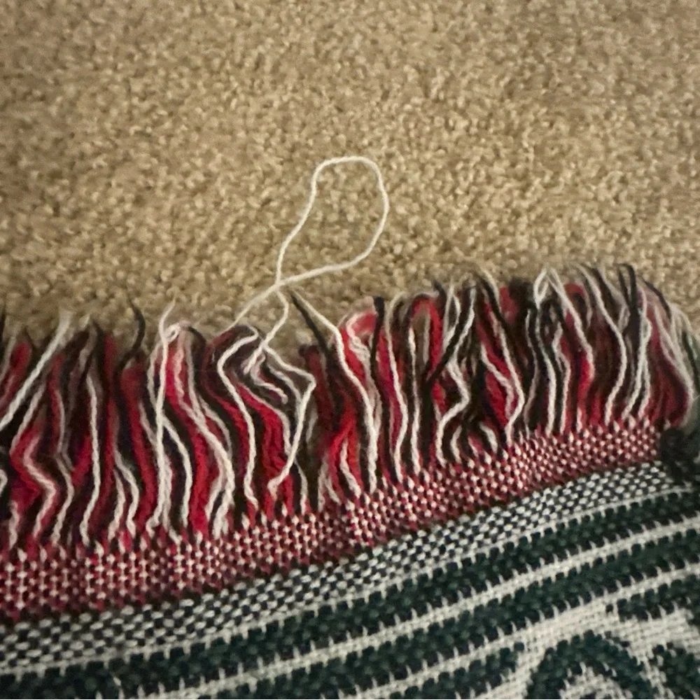 Santa and Angel Holiday Throw Blanket